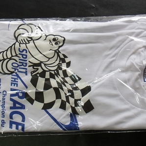 ★MICHELIN ミシュラン ビバンダム 2018 SPIRIT OF THE RACE Tシャツ 白 サイズM /未使用 *長期個人保管品の画像1