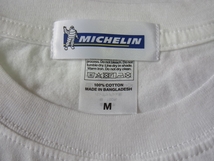 ★MICHELIN ミシュラン ビバンダム 2018 PNEU VELO MICHELIN Tシャツ サイズM /未使用 *長期個人保管品_画像6