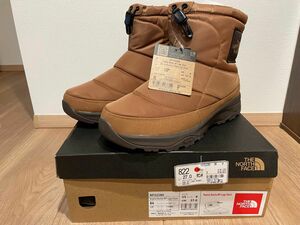 THE NORTH FACE ノースフェイス ヌプシ ブーティ ブーツ ロゴショート NF52280 ブラウン ブラック 27cm