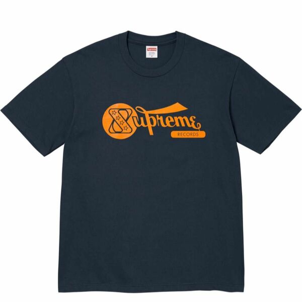 Supreme Records Tee "Navy"シュプリーム レコード Tシャツ "ネイビー" Logo Tシャツ