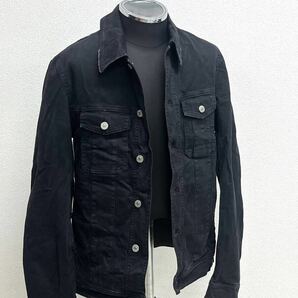 日本限定 希少 Dior HOMME 11-12AW ディオールオム BLACK BERRY BUSH DENIM JACKET ブラックベリーブッシュ デニムジャケット 133C448TX009の画像3