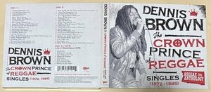 Dennis Brown The Crown Prince Of Reggae Singles (1972-1985) 2CD+DVD Live At Montreux 1979 with Lloyd Parks and We The People
