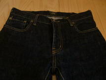  ADDICT CLOTHES アディクトクローズ ACVM ACV-P01 TAPERED DENIM 30 バブアー　ベルスタッフ　oldjoe_画像3