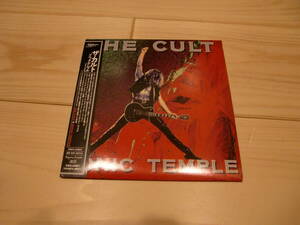 THE CULT The karuto Sonic Temple записано в Японии бумага жакет цифровой li тормозные колодки CD красный tse. Lynn gun z& low zez