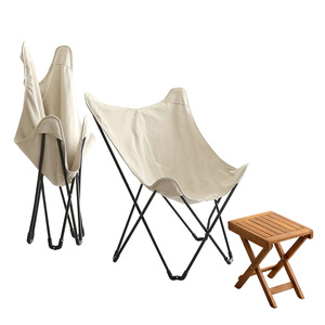  outdoor folding table chair 3 point set [HABUL- is blue ] SH-01-OD3TC-BENA beige natural 