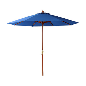 natural tree wooden parasol 270cm[ March -MARCH-]( parasol water-repellent natural tree ) SH-05-60154-NV navy 
