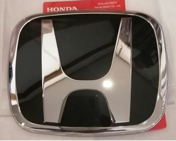 HONDA ホンダ エンブレム 黒 123 × 100mm 未使用品