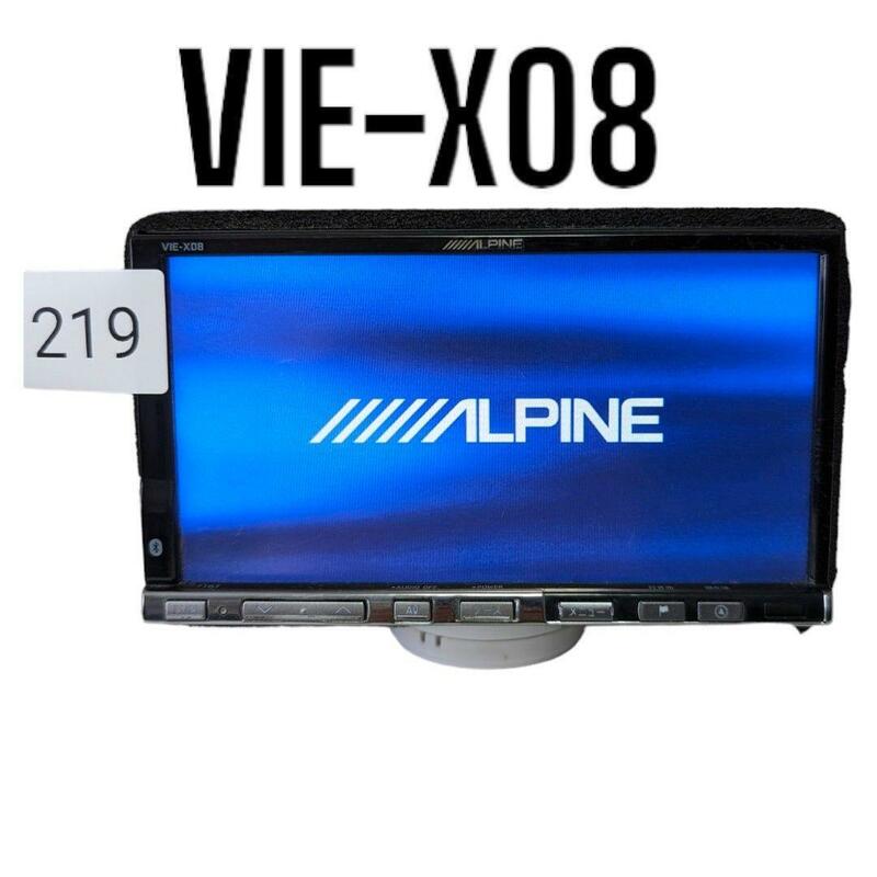 219 ALPINE VIE-X08 ディスク入りませんジャンク