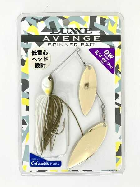 GAMAKATSU LUXXE AVENGE SPIN がまかつ ラグゼ アベンジ スピナーベイト 3/4oz DW アユ 新品