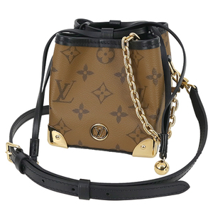 ルイヴィトン LOUIS VUITTON ショルダーバッグ レディース M82885 ノエパース LVチャーム モノグラムリバース h-h252