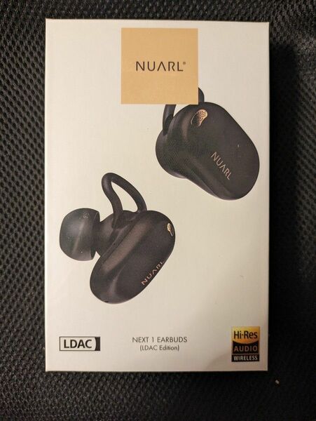 【新品】NUARL NEXT1 EARBUDS デザイン (ブラックエボニー)