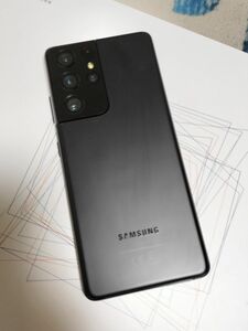 Galaxy s21 ultra 5G ブラック おまけマグセーフ対応カバー付き