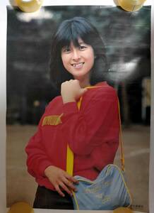 ポスター 河合奈保子 A1サイズ COLUMBIA RECORDS コロムビア Roller Disco POSTER Naoko Kawai