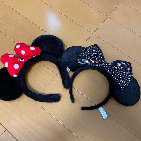 ディズニー カチューシャ ミニー