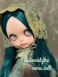 customblythe：カスタムブライス ＊coma.doll＊〔深い森に佇む…〕 アレクシスエメラルド：アウトフィット付き