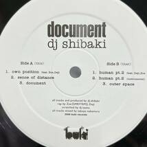 【05】レコード DJ Shibaki - Document Buki Records ブレイクビーツ ヒップヒップ アブストラクト_画像5