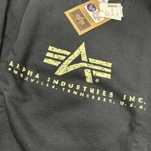 【08】未使用 ALPHA INDUSTRIES INC. スウェット XLサイズ アルファインダストリーの画像4