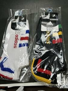 【08】送料185円 adidas/アディダス 「ANAAKI SOCKS」 183554/183555 25～27㎝ 2足セット 未使用保管品