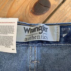 新品 ラングラー Wrangler デニムジーンズ メンズ 32x30サイズ アメカジ ストレート ボトム デッドストック パンツ タグ付き未使用品 P1338の画像4