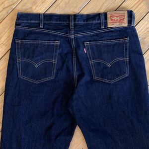 USA古着 Levis リーバイス 550 デニム パンツ W38 L30 濃紺 インディゴ ワイドテーパード ジーンズ ビッグサイズ アメリカ仕入 P1342 