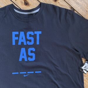 新品 NIKE ナイキ 半袖Tシャツ メンズ XXL カットソー FAST-AS ロゴ ビッグサイズ レギュラーフィット アメカジ タグ付き未使用品 T2463