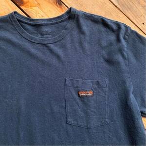 USA古着 Patagonia パタゴニア 半袖Tシャツ メンズ XLサイズ レギュラー アメカジ 夏物 春物 レジャー アウトドア ワンポイント T2474