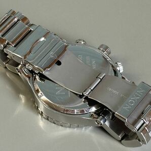 1円〜◇NIXON ニクソン SIMPLIFY THE 51-30 CHRONO クロノグラフ 白文字盤 クォーツ メンズ腕時計 稼働品の画像8
