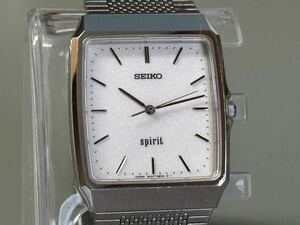 1円〜◇SEIKO セイコー SPIRIT スピリット 5E31-5A70 シルバーカラー クォーツ メンズ腕時計 稼働品