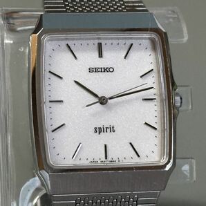 1円〜◇SEIKO セイコー SPIRIT スピリット 5E31-5A70 シルバーカラー クォーツ メンズ腕時計 稼働品の画像1