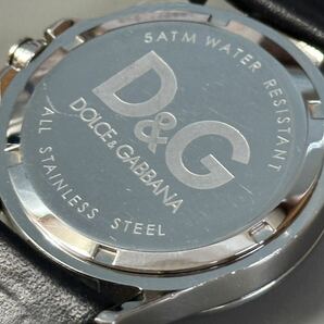 1円〜◇DOLCE&GABBANA ドルチェ&ガッバーナ D&G ドルガバ クォーツ メンズ腕時計 稼働品 の画像10