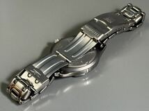 1円〜◇ELGIN エルジン TITANIUM チタン FK-954E 白文字盤 クォーツ メンズ腕時計 稼働品_画像8