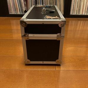 【７インチ レコードケースBOX】EPC-150 Black DJ 携帯用 持ち運び ハードケース 本体高さ129mm×幅385mm×奥行148mm、蓋の深さ54mm の画像3