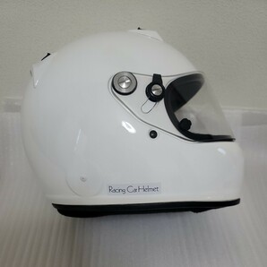 4輪レース用ヘルメット Arai GP-5W シールド・ピーク両方付属の画像4