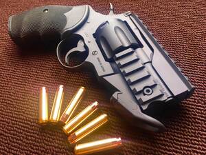  Tokyo Marui Colt python.357 gas gun Cart .& exterior private person custom [Guard Break shorty]snab nose revolver 