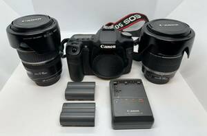 良品 Canon EOS 50D デジタル一眼 / CANON ZOOM LENS EF-S 18-200mm 1:3.5-5.6 IS / EF-S 17-85mm 1:4-5.6 IS USM 【ANT103】