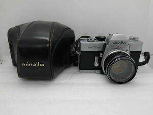 minolta SRT101 フイルムカメラ　MCX ROKKOR-PF 1:1.7 f=55mm 【ANY018】