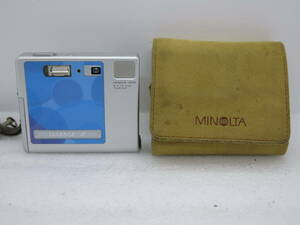 MINOLTA DiMAGE X デジタルカメラ　MINOLTA LENS 5.7-17.1mm 1:2.8-3.6 【ANY040】