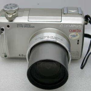 OLYMPUS Ultra ZOOM C-770 デジタルカメラ OLYMPUS LENS AF ZOOM 6.3-63mm 1:2.8-3.7 【KNK038】の画像8