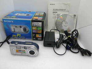 SONY Cyber Shot DSC-p1 digital camera 3.3 MEGA PIXELS f=8.0-24mm 1:2.8 [KNK039]