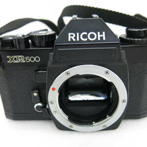 RICOH XR500 フイルムカメラ XR RIKENON 1:2 50mm 【HN008】の画像8