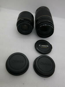 Canon ULTRASONIC ZOOM LENS 75-300mm 1:4-5.6Ⅱ / 35-80mm 1:4-5.6 【ANY009】　　