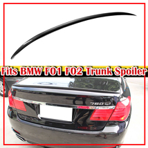 塗装込み 2009-2015 BMW 7シリーズ F01 F02 F03 F04 セダン リアトランクスポイラー トランクリッド M3 TYPE ABSの材質 各純正色対応_画像1