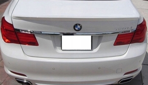 *在庫有即発送* 2009-2015 BMW 7シリーズ F01 F02 F03 F04 #300塗装済 (アルピンホワイト) リアスポイラー AC TYPE トランクスポイラー 