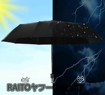 ◆新品◆アウディ◆晴雨兼用 折りたたみ特大強化厚傘 傘 アンブレラ 日傘 全自動リバースカー◆_画像3