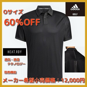 ■新品 60％OFFで4,800円 adidas ゴルフ Oサイズ HEAT.RDY メッシュオーバーレイ 半袖 ポロシャツ 通気/透湿テクノロジー HB3575 NIKE PUMA