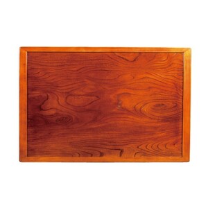 こたつ板 コタツ天板 120×90センチ長方形 両面仕様 縁付き 国産品（日本製）天然杢欅（ケヤキ）突板