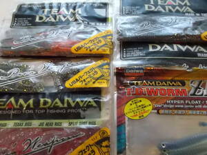 Team Daiwa ワーム 6pac チームダイワ　TD worm