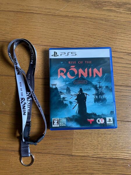 ［PS5］RISE OF THE RONIN Z VERSION コード未使用　ストラップ付属