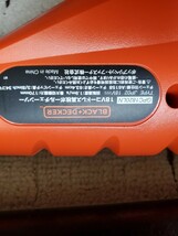 BLACK&DECKER ブラックアンドデッカー リチウム 充電式 高枝チェーンソー_画像2