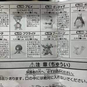 立体ポケモン図鑑 DP04 ブビィ ブーバー ブーバーン フィギア フィギュア ブービィ ブービーの画像6